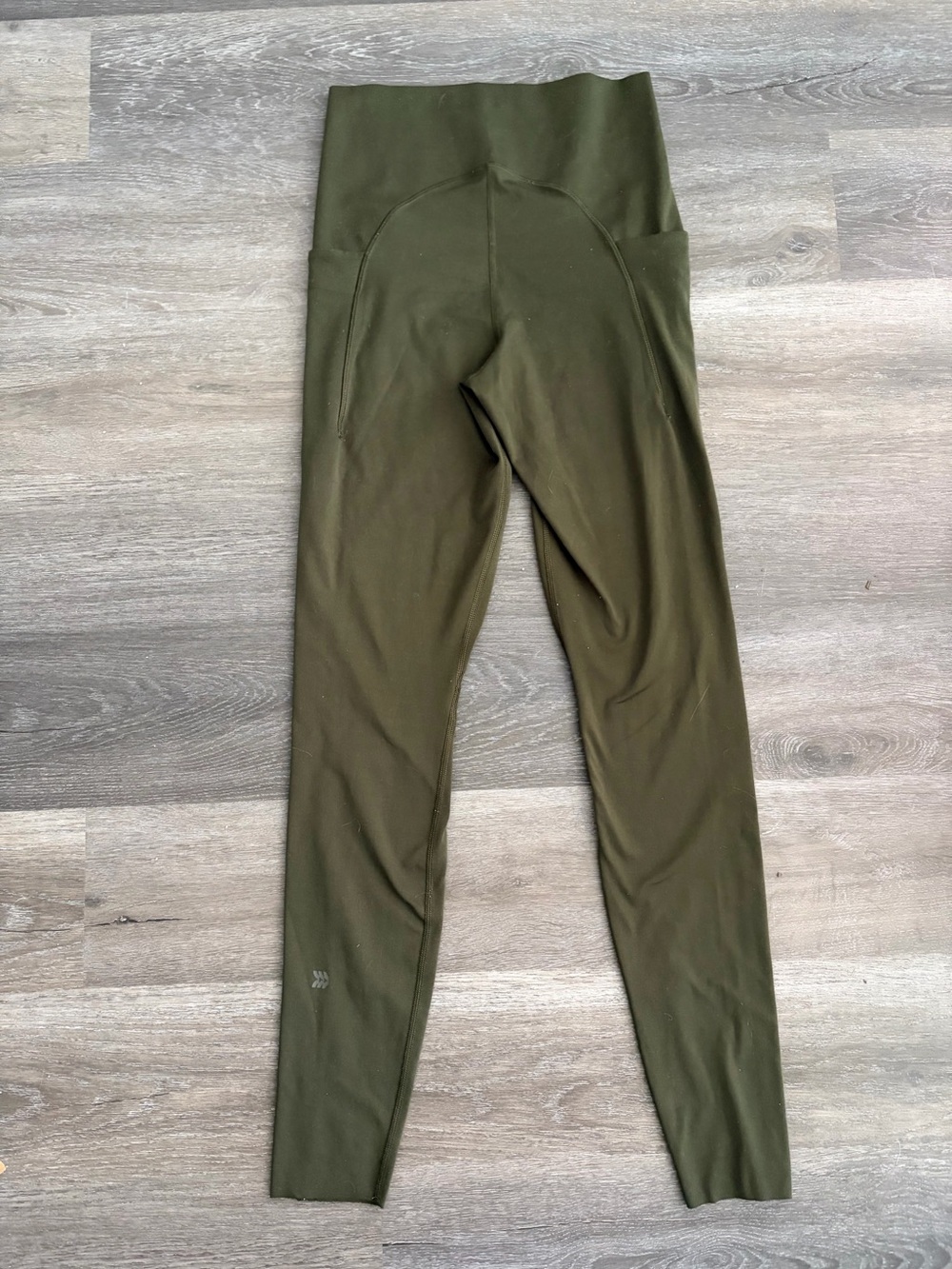 all in motion Olive Green High-Waist Leggings with Side Pockets - Picture 4 of 6